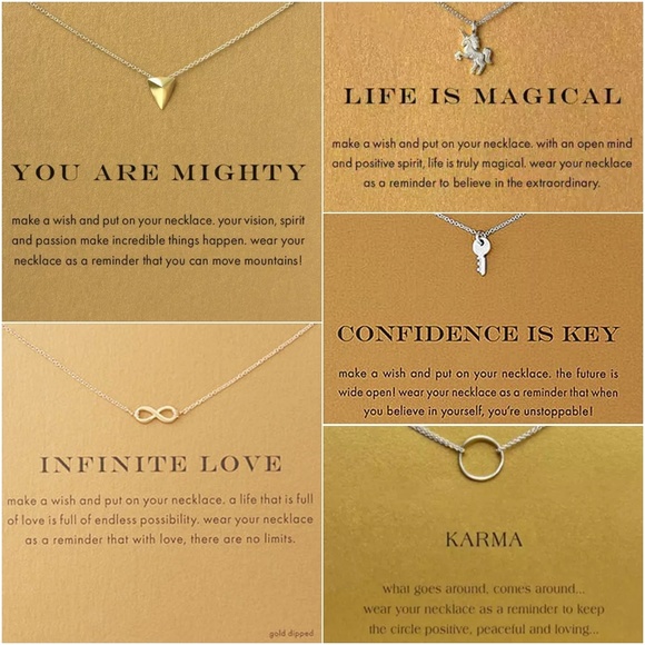 bundle for $5 Infinite Love Gold Infinity Necklace - Picture 4 of 6
